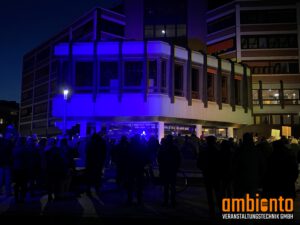 Kamp-Lintfort – Lichter in den Farben der Ukraine